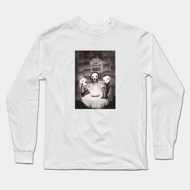 Mask Enthousiast Club Long Sleeve T-Shirt by Marcies Art Place